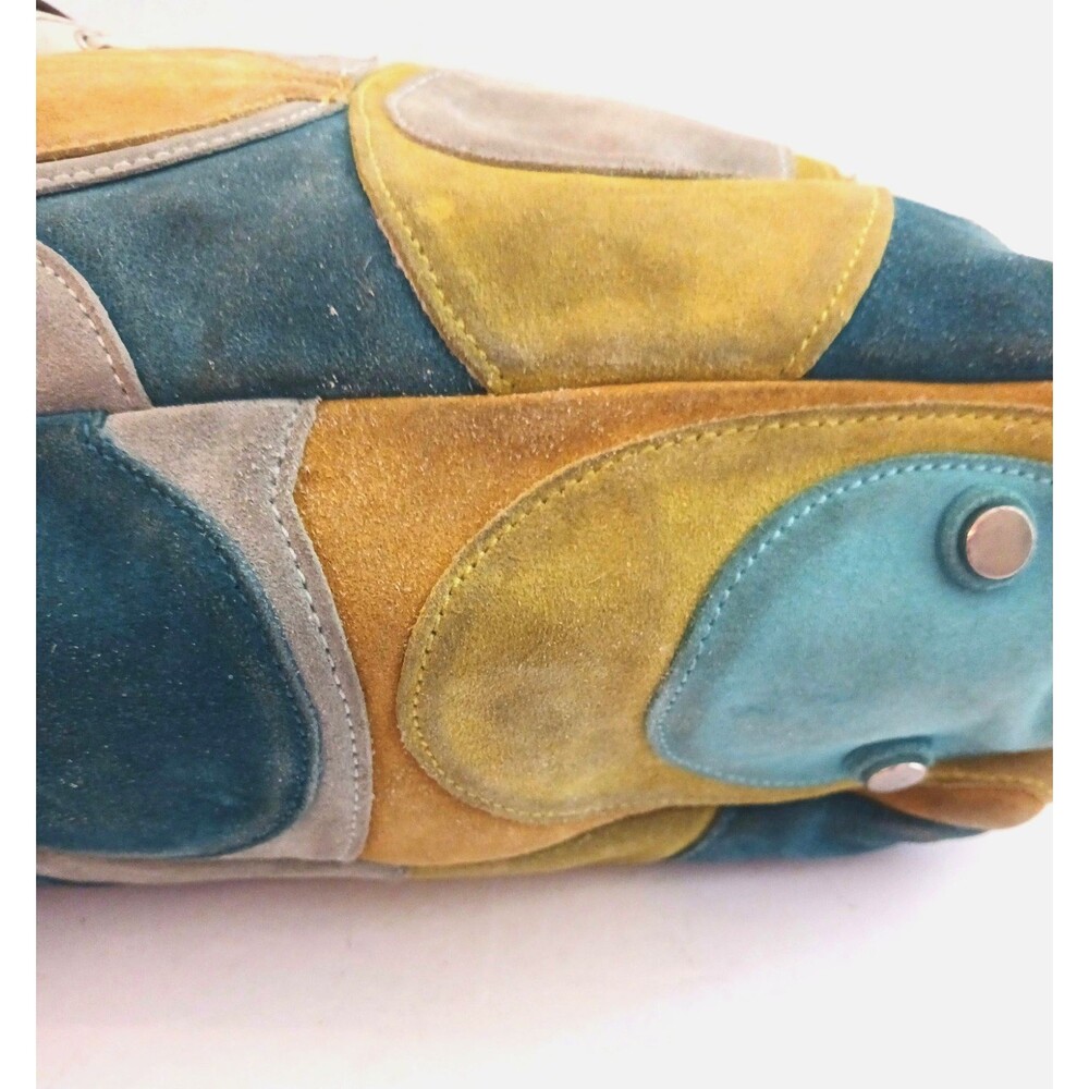 Coach Optic Signature C Logo Suede Gallery Lg Tote Ltd Edition 2010 - Picture 10 of 15